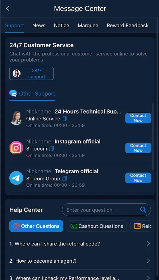 3rr customer service